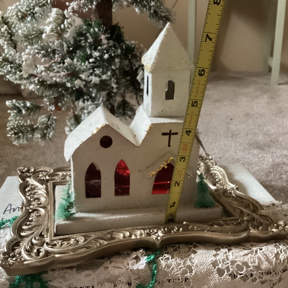 26 misc antique/vintage Christmas village pieces - Picture 7 of 16